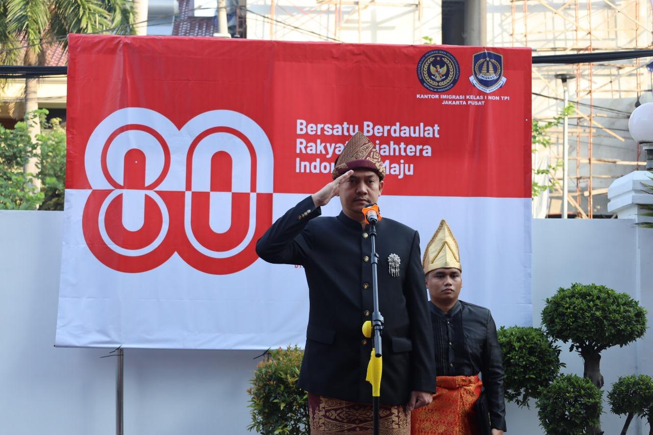 Kantor Imigrasi Jakarta Pusat - Kantor Imigrasi Jakarta Pusat, Memperingati Hari Ulang Tahun Republik Indonesia yang Ke-80